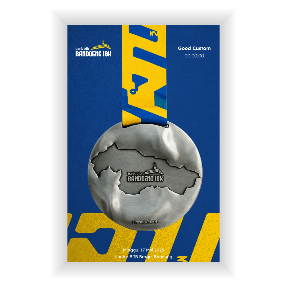Good Custom Medal Frame Bandoeng 10K 2026